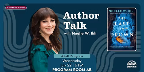 author talk with noelle w. ihli