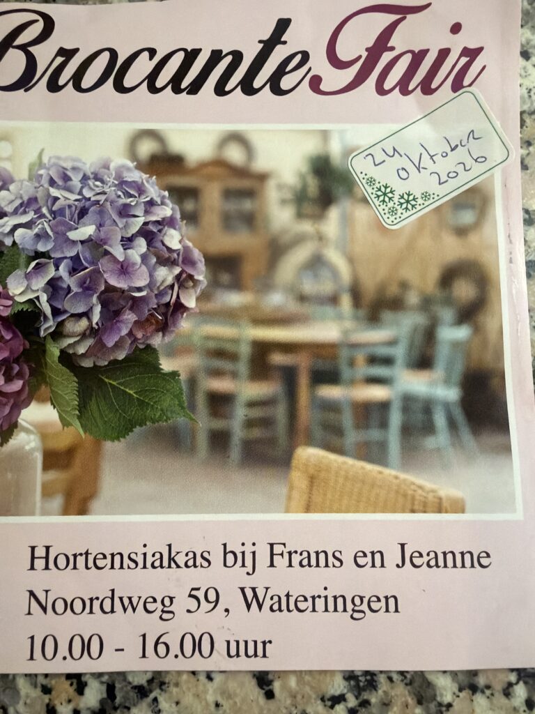 Brocante Fair in Wateringen